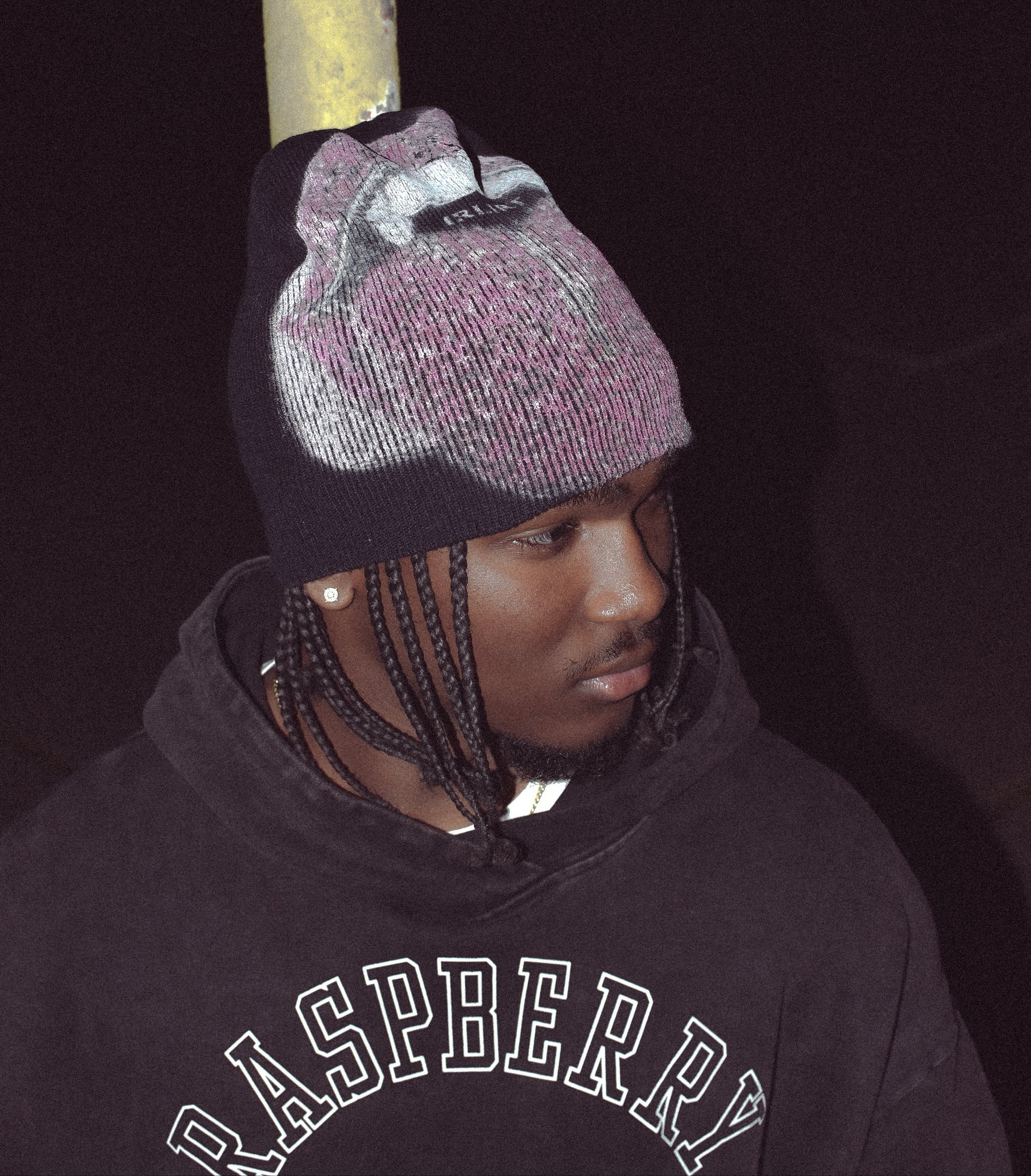 LICK OF LIFE BEANIE (Black)