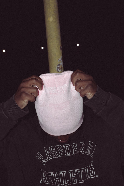 LICK OF LIFE BEANIE (Pink)