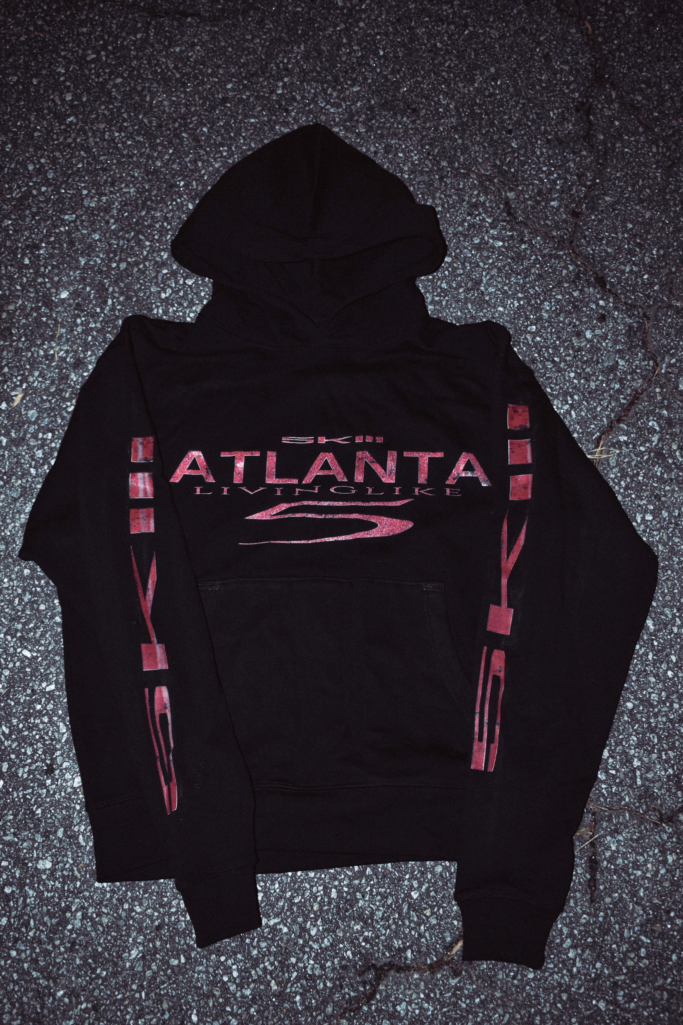 LIVING LIKE 5 PREMIUM HOODIE